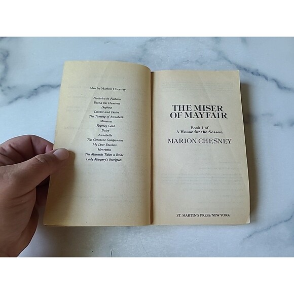 The Miser Of Mayfair By Marion Chesney Paperback - Picture 3 of 10